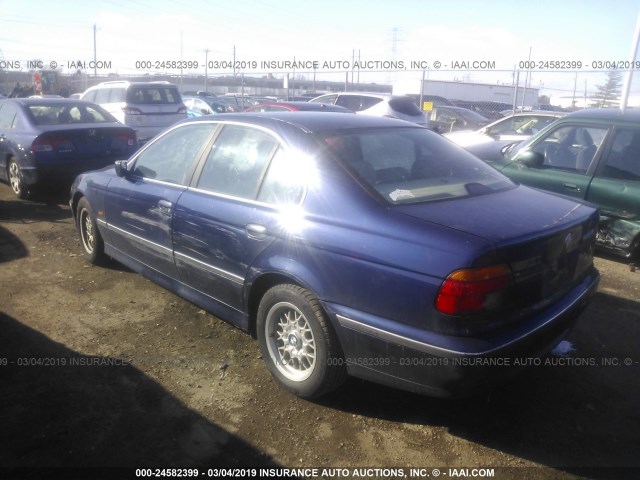 WBADD6324WGT95867 - 1998 BMW 528 I AUTOMATIC BLUE photo 3