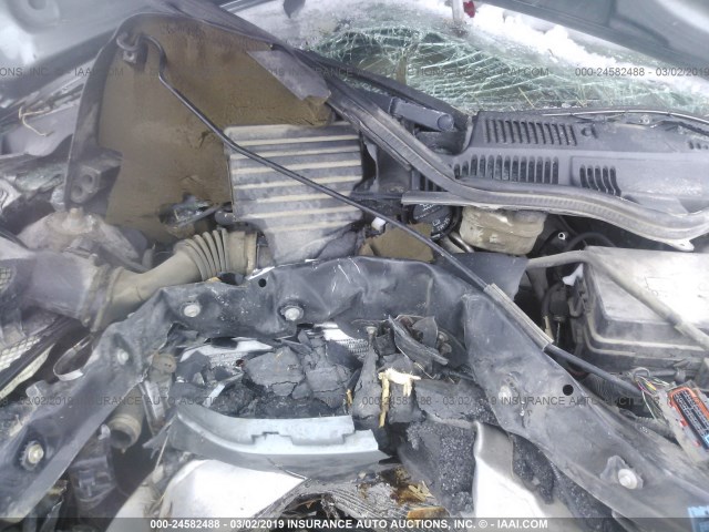 1G8AJ52F05Z163258 - 2005 SATURN ION LEVEL 2 灰色 照片 10