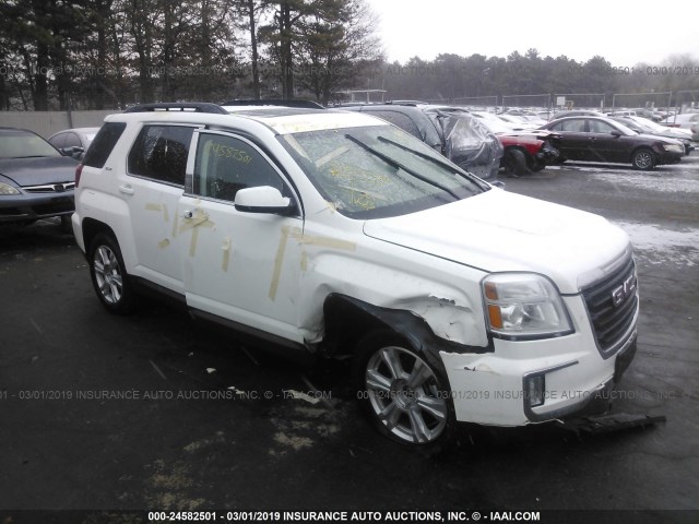 2GKFLTEK0H6343699 - 2017 GMC TERRAIN SLE WHITE photo 1