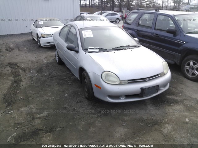 1B3ES46C6YD737797 - 2000 DODGE NEON ES SILVER photo 1