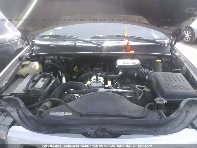 1J4GX48S14C179817 - 2004 JEEP GRAND CHEROKEE LAREDO/COLUMBIA/FREEDOM 银色 照片 10