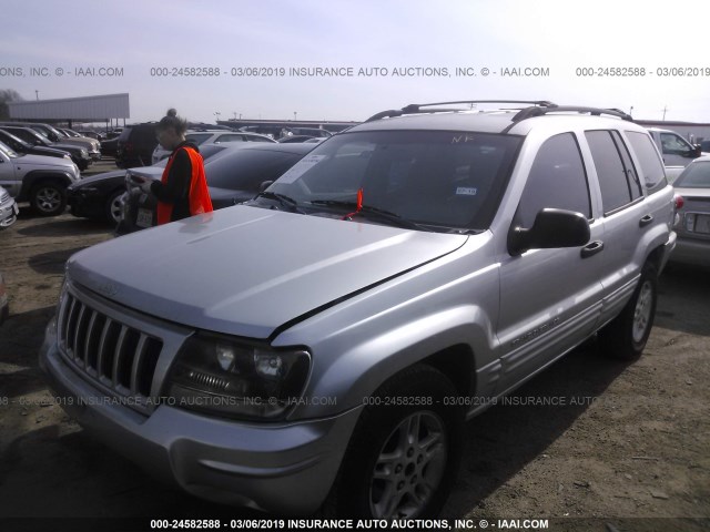 1J4GX48S14C179817 - 2004 JEEP GRAND CHEROKEE LAREDO/COLUMBIA/FREEDOM 银色 照片 2
