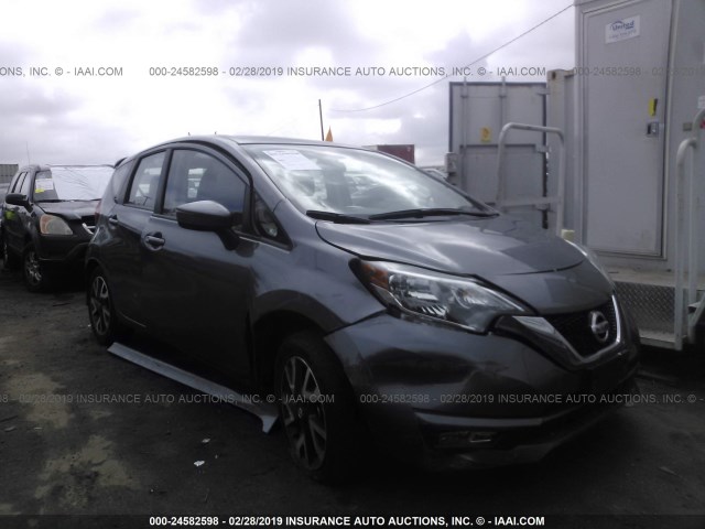 3N1CE2CP3HL374395 - 2017 NISSAN VERSA NOTE S/S PLUS/SV/SL/SR GRAY photo 1