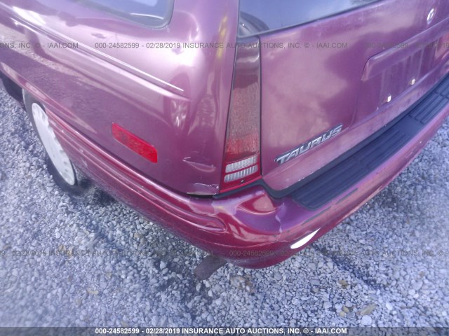 1FACP57U2PA309672 - 1993 FORD TAURUS GL RED photo 6