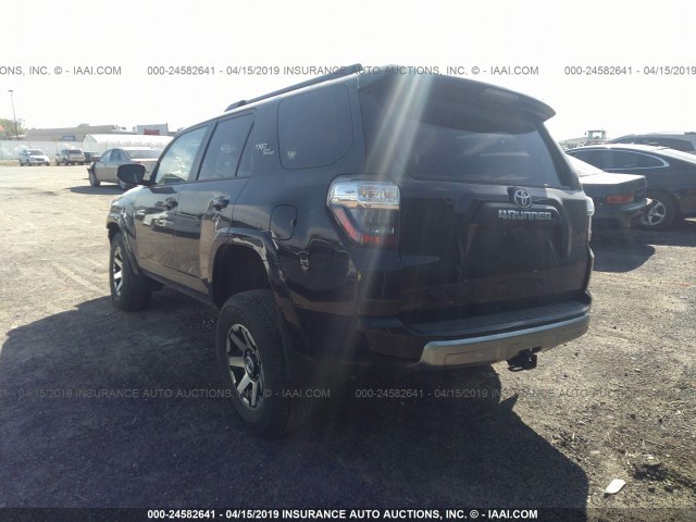 JTEBU5JR2K5623242 - 2019 TOYOTA 4RUNNER SR5/LIMITED/LIMITED NIGHT BLACK photo 3