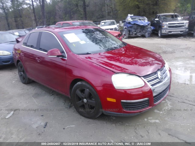 3VWRM71K38M056220 - 2008 VOLKSWAGEN JETTA SE/SEL RED photo 1