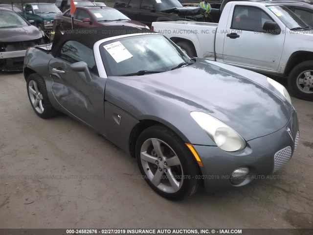 1G2MB35B16Y116572 - 2006 PONTIAC SOLSTICE GRAY photo 1