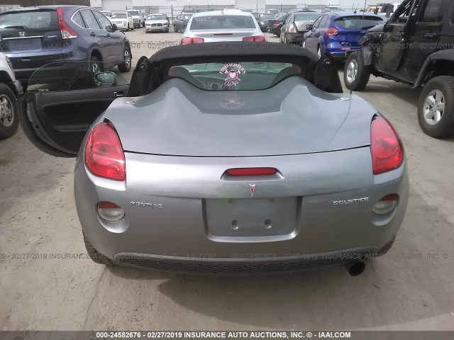 1G2MB35B16Y116572 - 2006 PONTIAC SOLSTICE GRAY photo 8