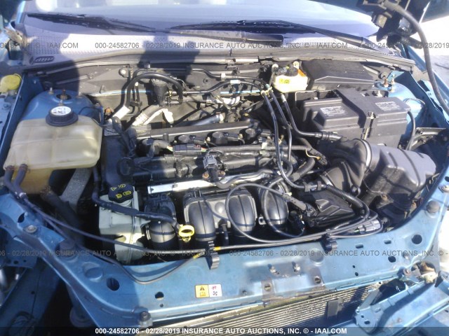 1FAHP34N37W364500 - 2007 FORD FOCUS ZX4/S/SE/SES 蓝色 照片 10