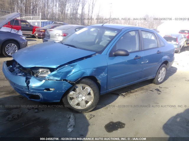1FAHP34N37W364500 - 2007 FORD FOCUS ZX4/S/SE/SES 蓝色 照片 2