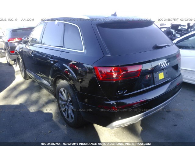 WA1LAAF77HD059789 - 2017 AUDI Q7 PREMIUM PLUS BLACK photo 3