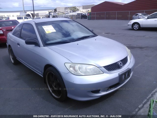 1HGEM22144L070070 - 2004 HONDA CIVIC DX VP Gümüş foto 1