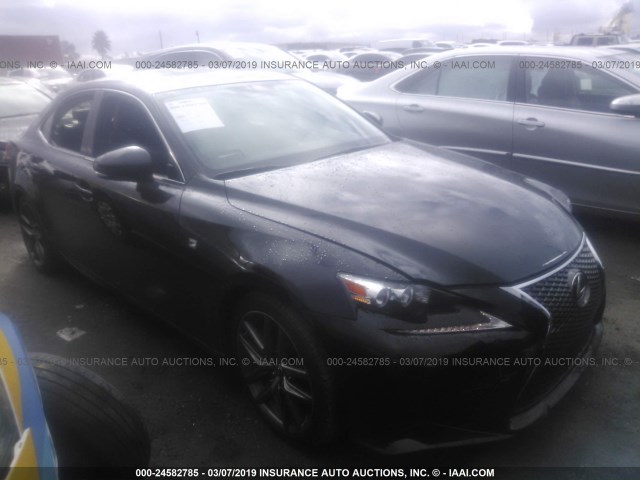 JTHBA1D20G5007792 - 2016 LEXUS IS 200T BLACK photo 1