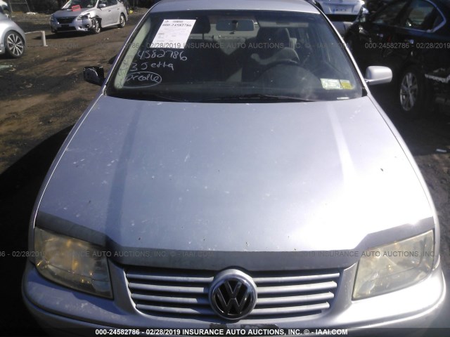 3VWRK69M53M149772 - 2003 VOLKSWAGEN JETTA GL SILVER photo 6