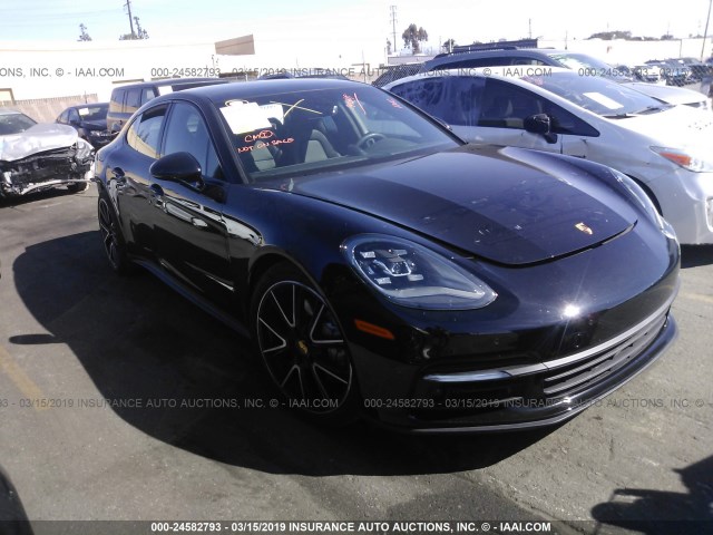 WP0AB2A75JL133570 - 2018 PORSCHE PANAMERA 4S BLACK photo 1