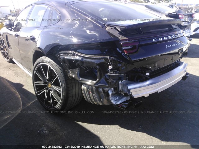 WP0AB2A75JL133570 - 2018 PORSCHE PANAMERA 4S BLACK photo 6