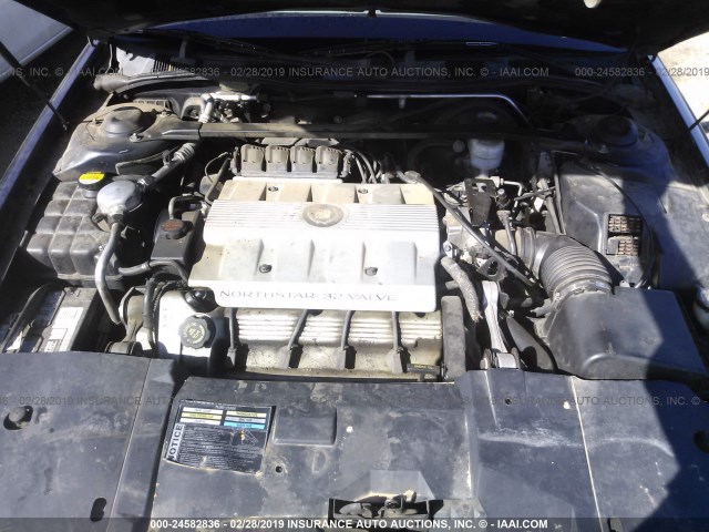 1G6KS52YXVU825193 - 1997 CADILLAC SEVILLE SLS BLUE photo 10