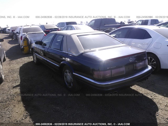 1G6KS52YXVU825193 - 1997 CADILLAC SEVILLE SLS BLUE photo 3