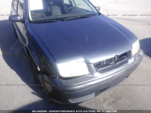 3VWRA69M45M077601 - 2005 VOLKSWAGEN JETTA GL GRAY photo 6