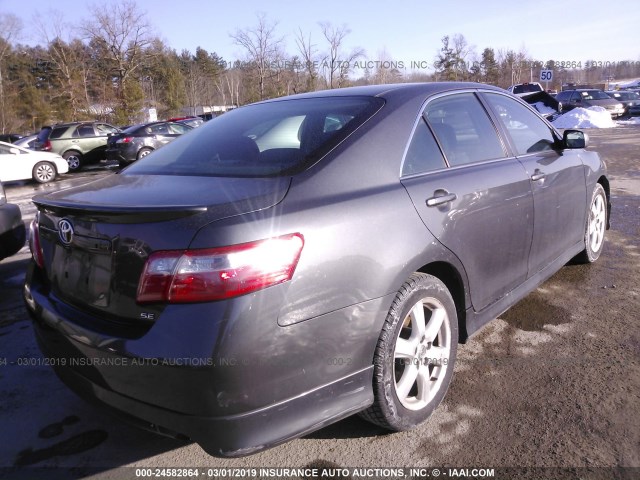 4T1BE46K59U340563 - 2009 TOYOTA CAMRY SE/LE/XLE 灰色 照片 4