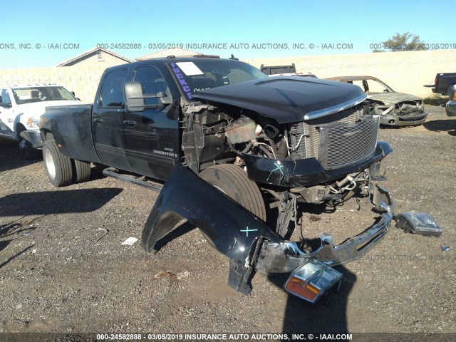 1GTJK33628F116597 - 2008 GMC SIERRA K3500 BLACK photo 1