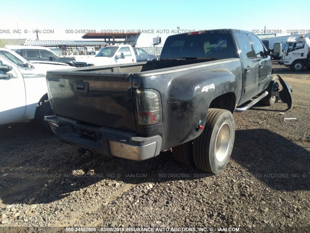 1GTJK33628F116597 - 2008 GMC SIERRA K3500 BLACK photo 4