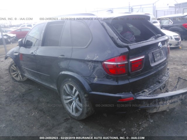 5YMGY0C52D0C11876 - 2013 BMW X5 M BLACK photo 3