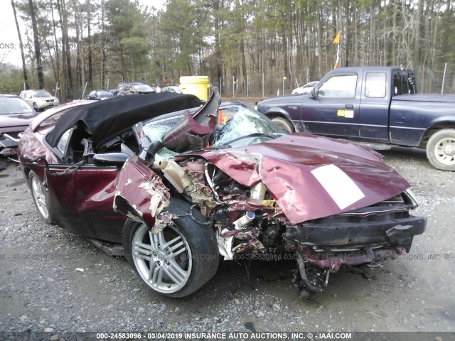 4A3AE55HX4E070404 - 2004 MITSUBISHI ECLIPSE SPYDER GT MAROON photo 1