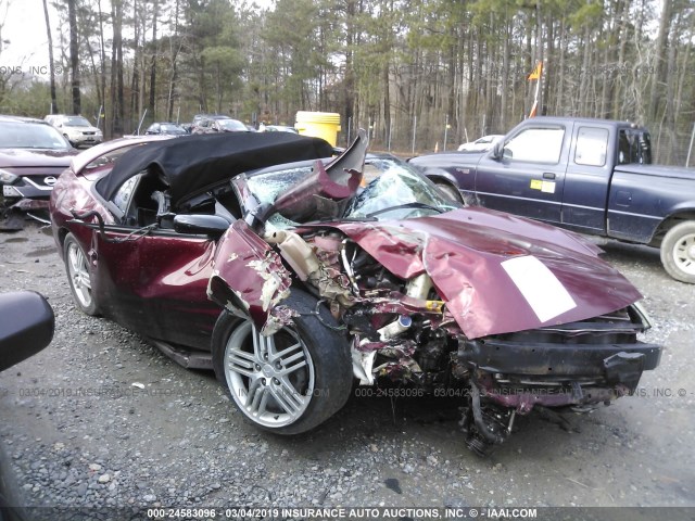 4A3AE55HX4E070404 - 2004 MITSUBISHI ECLIPSE SPYDER GT MAROON photo 6