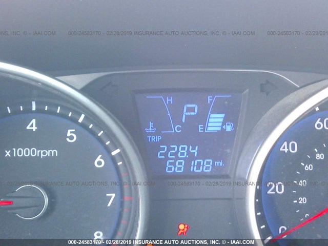 KM8JU3AC2AU073136 - 2010 HYUNDAI TUCSON GLS/LIMITED 深蓝色 照片 7