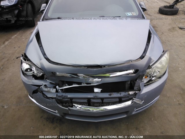 1G1ZH57B484223210 - 2008 CHEVROLET MALIBU 1LT GRAY photo 6