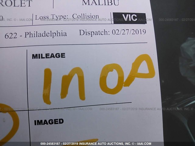 1G1ZH57B484223210 - 2008 CHEVROLET MALIBU 1LT GRAY photo 7
