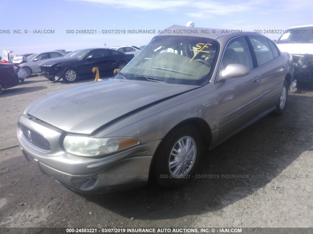 1G4HR54K744138744 - 2004 BUICK LESABRE LIMITED GOLD photo 2