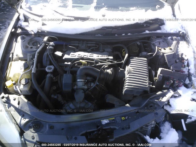 1B3EL46X45N695846 - 2005 DODGE STRATUS SXT GRAY photo 10