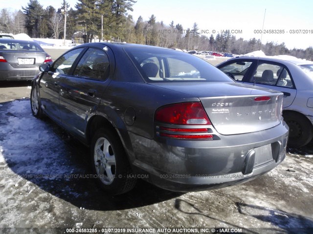 1B3EL46X45N695846 - 2005 DODGE STRATUS SXT GRAY photo 3