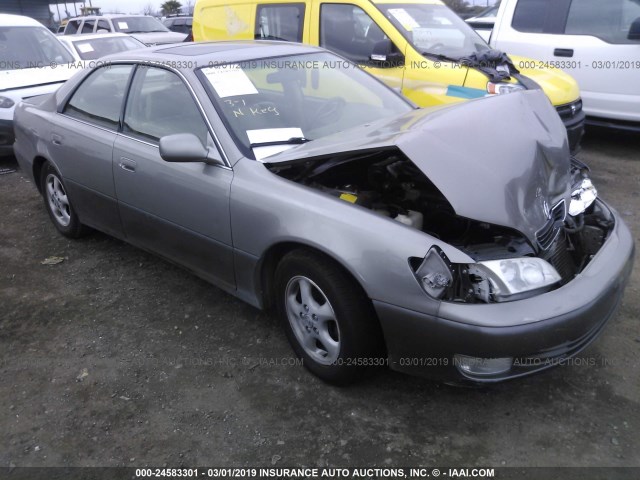 JT8BF22GXV0033736 - 1997 LEXUS ES 300 SILVER photo 1