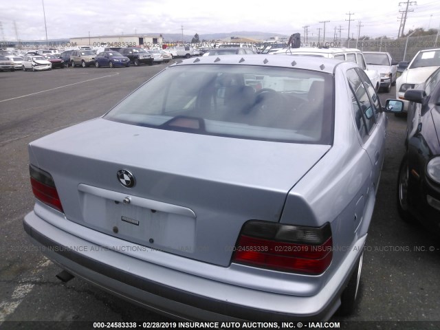 WBACC0323VEK24260 - 1997 BMW 318 I AUTOMATIC SILVER photo 4