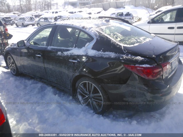 JN1BV7AR4FM400356 - 2015 INFINITI Q50 PREMIUM/SPORT BLACK photo 3