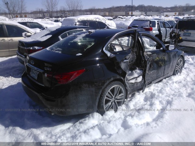 JN1BV7AR4FM400356 - 2015 INFINITI Q50 PREMIUM/SPORT BLACK photo 4