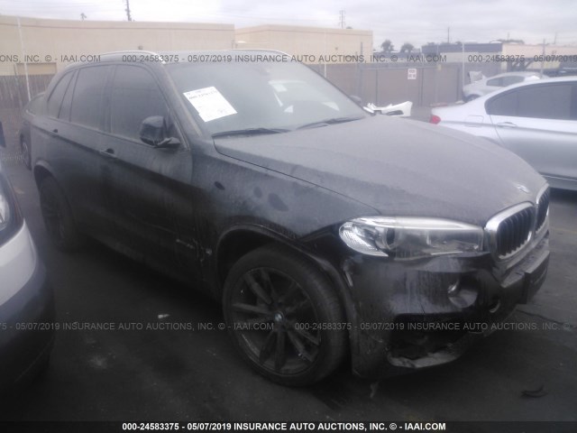 5UXKR2C57H0U20334 - 2017 BMW X5 SDRIVE35I BLACK photo 1