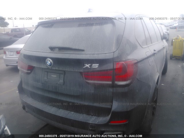 5UXKR2C57H0U20334 - 2017 BMW X5 SDRIVE35I BLACK photo 4
