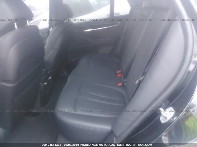 5UXKR2C57H0U20334 - 2017 BMW X5 SDRIVE35I BLACK photo 8