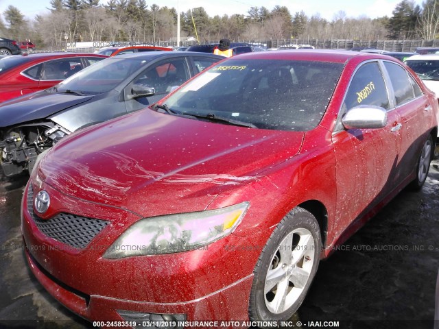 4T1BF3EK5AU084826 - 2010 TOYOTA CAMRY SE/LE/XLE 红色 照片 2