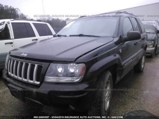 1J4GW48S64C307617 - 2004 JEEP GRAND CHEROKEE LAREDO/COLUMBIA/FREEDOM 黑色 照片 2