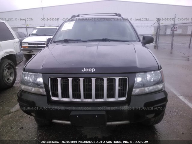 1J4GW48S64C307617 - 2004 JEEP GRAND CHEROKEE LAREDO/COLUMBIA/FREEDOM 黑色 照片 6