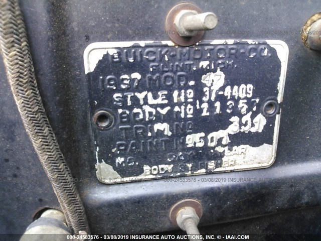 3104756 - 1937 BUICK SPECIAL BLUE photo 9