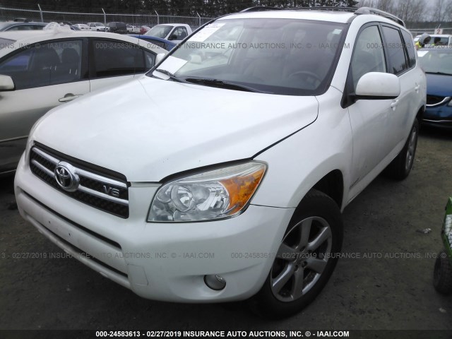 JTMBK31VX85044004 - 2008 TOYOTA RAV4 LIMITED WHITE photo 2