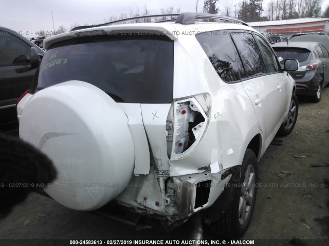 JTMBK31VX85044004 - 2008 TOYOTA RAV4 LIMITED WHITE photo 4