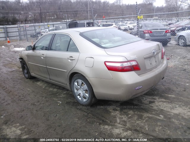 4T1BE46K79U295741 - 2009 TOYOTA CAMRY SE/LE/XLE GOLD photo 3