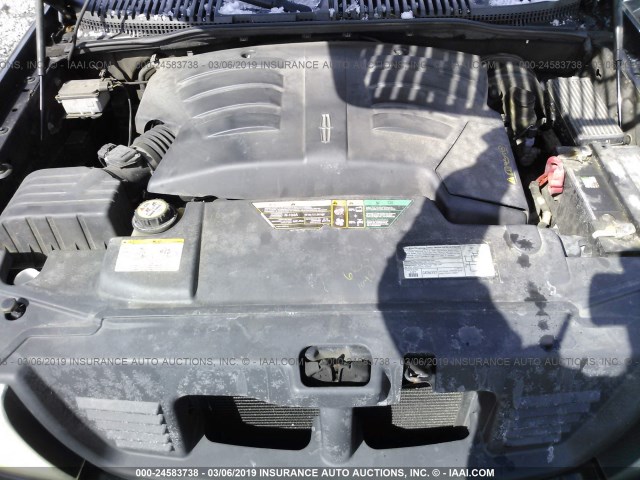 5LMEU88H54ZJ01273 - 2004 LINCOLN AVIATOR 黑色 照片 10